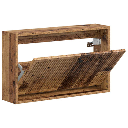 Wall-Mounted Shoe Cabinet EDE 71 x 17 x 43 cm Engineered Wood