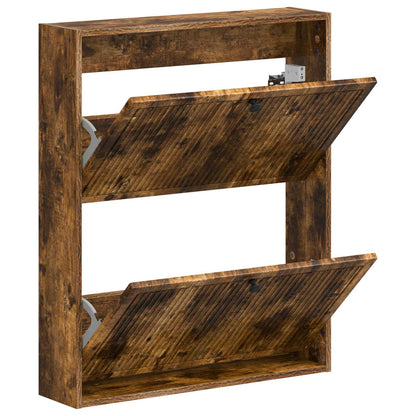 Wall-Mounted Shoe Cabinet EDE 71 x 17 x 86 cm Engineered Wood