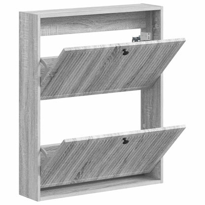 Wall-Mounted Shoe Cabinet EDE 71 x 17 x 86 cm Engineered Wood