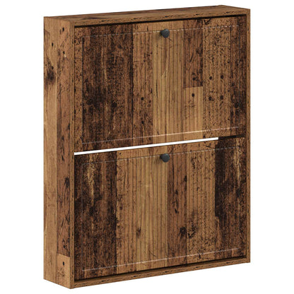 Wall-Mounted Shoe Cabinet EDE 71 x 17 x 86 cm Engineered Wood