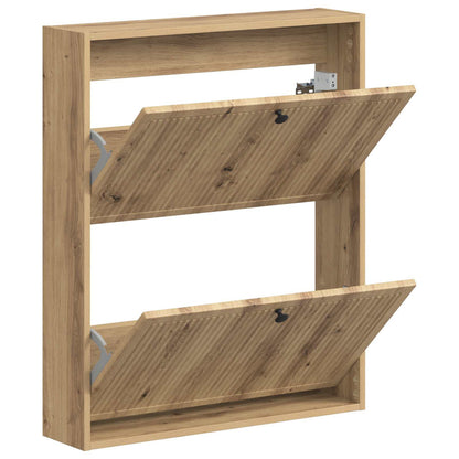 Wall-Mounted Shoe Cabinet EDE 71 x 17 x 86 cm Engineered Wood