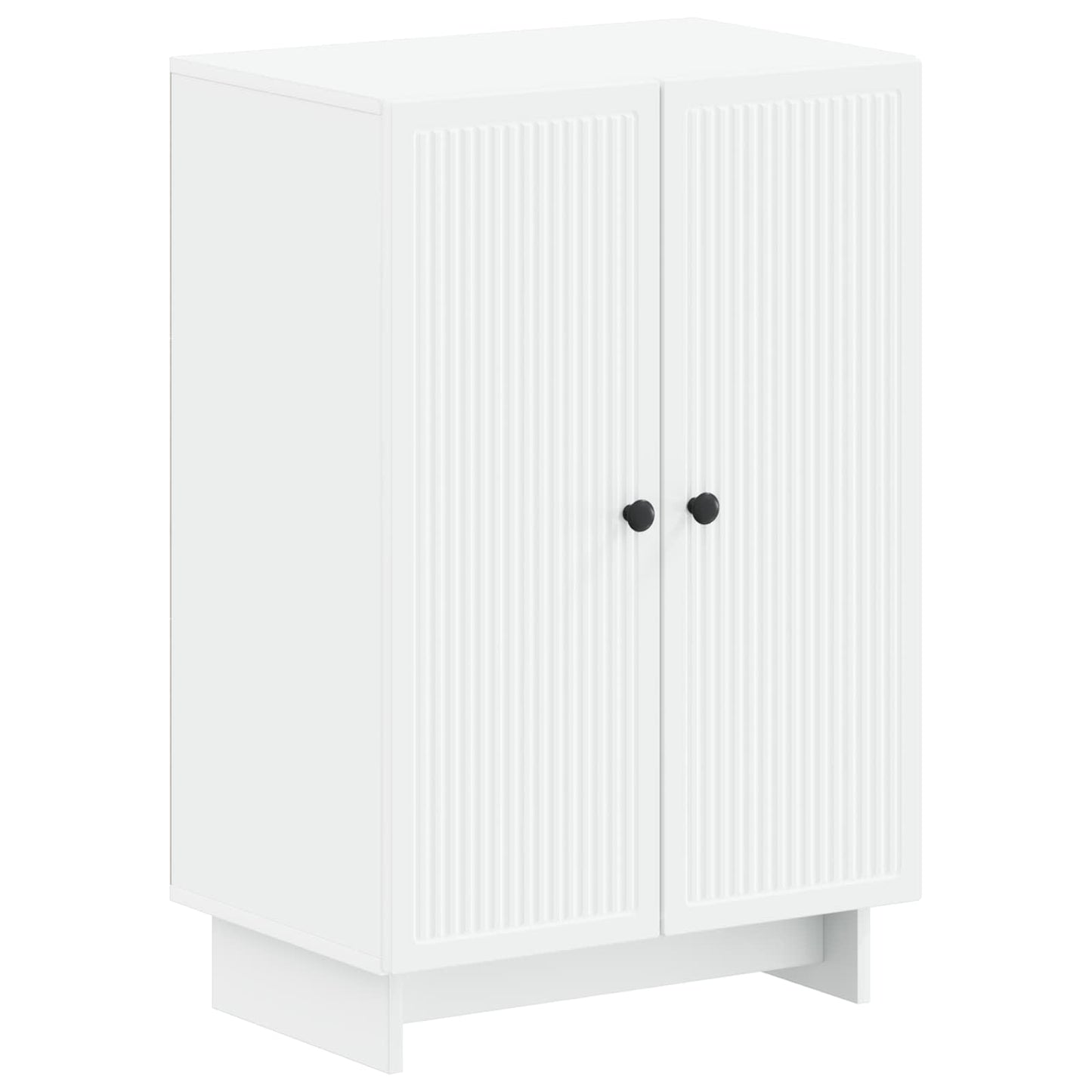 Shoe Cabinet EDE 59.5 x 39.5 x 90 cm Engineered Wood White
