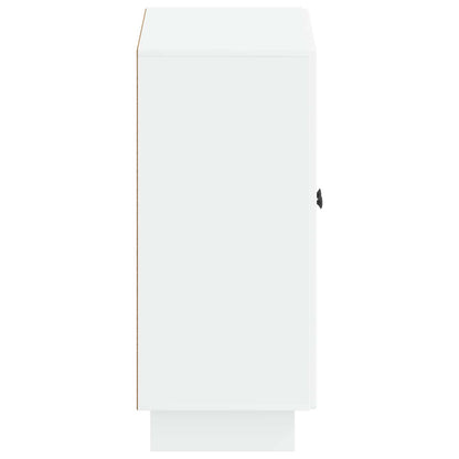 Shoe Cabinet EDE 59.5 x 39.5 x 90 cm Engineered Wood White