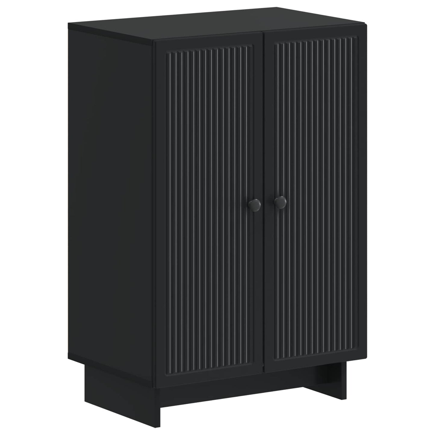 Shoe Cabinet EDE 59.5 x 39.5 x 90 cm Engineered Wood Black