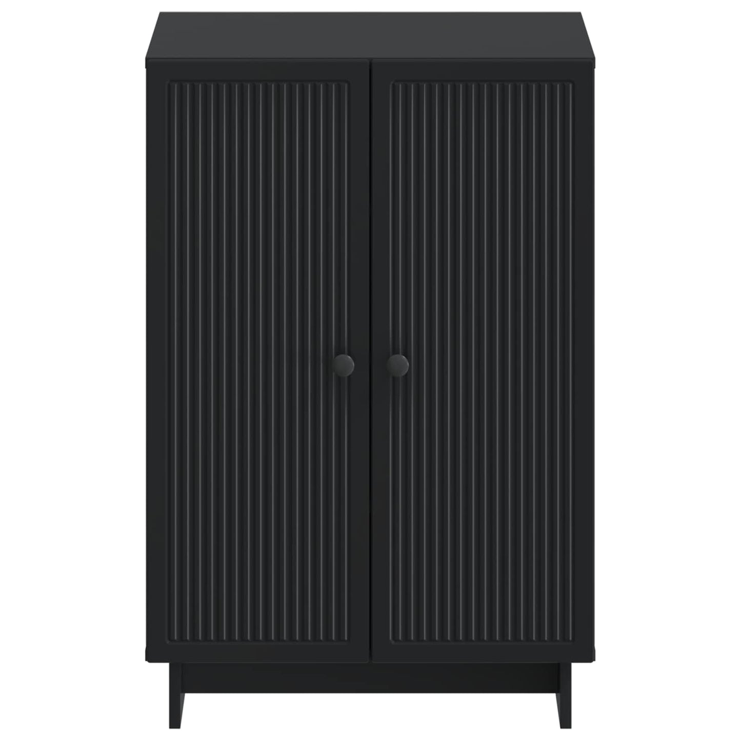 Shoe Cabinet EDE 59.5 x 39.5 x 90 cm Engineered Wood Black