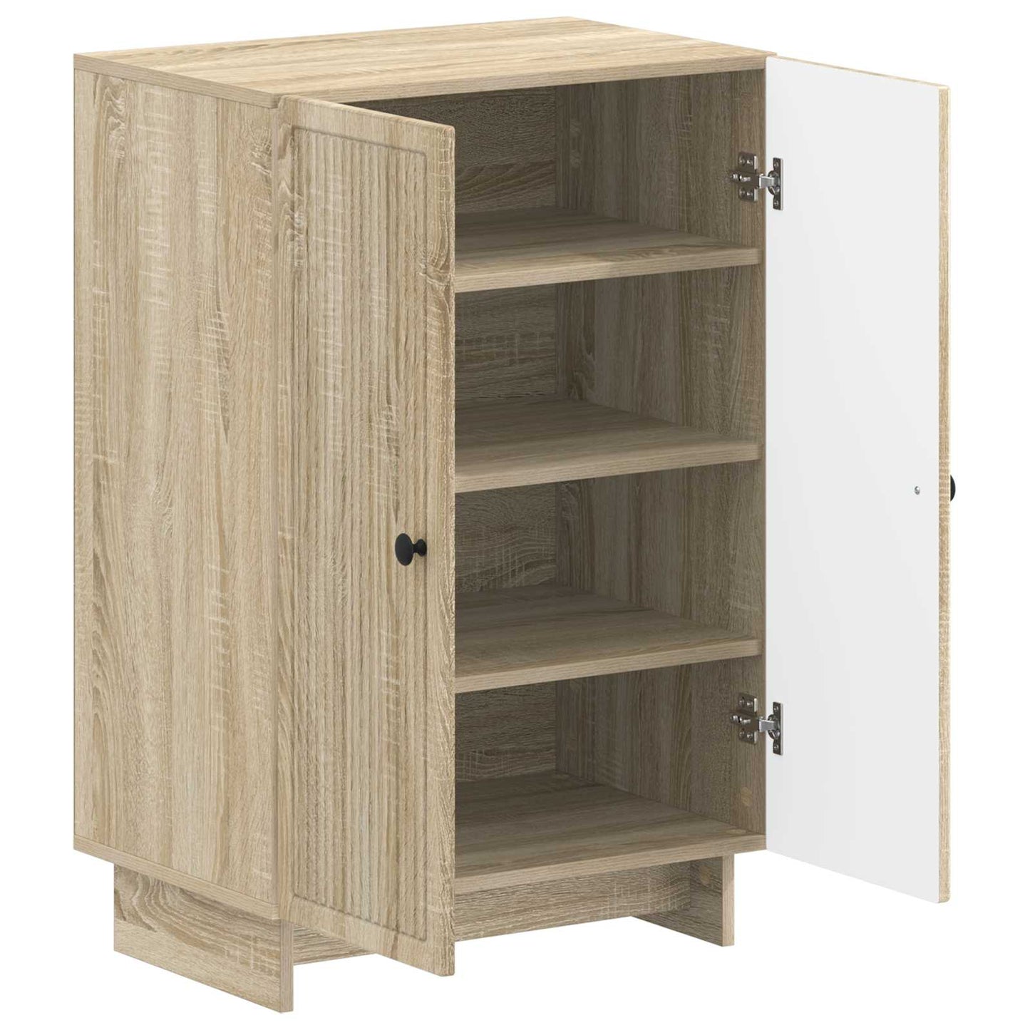 Shoe Cabinet EDE 59.5 x 39.5 x 90 cm Engineered Wood Sonoma Oak