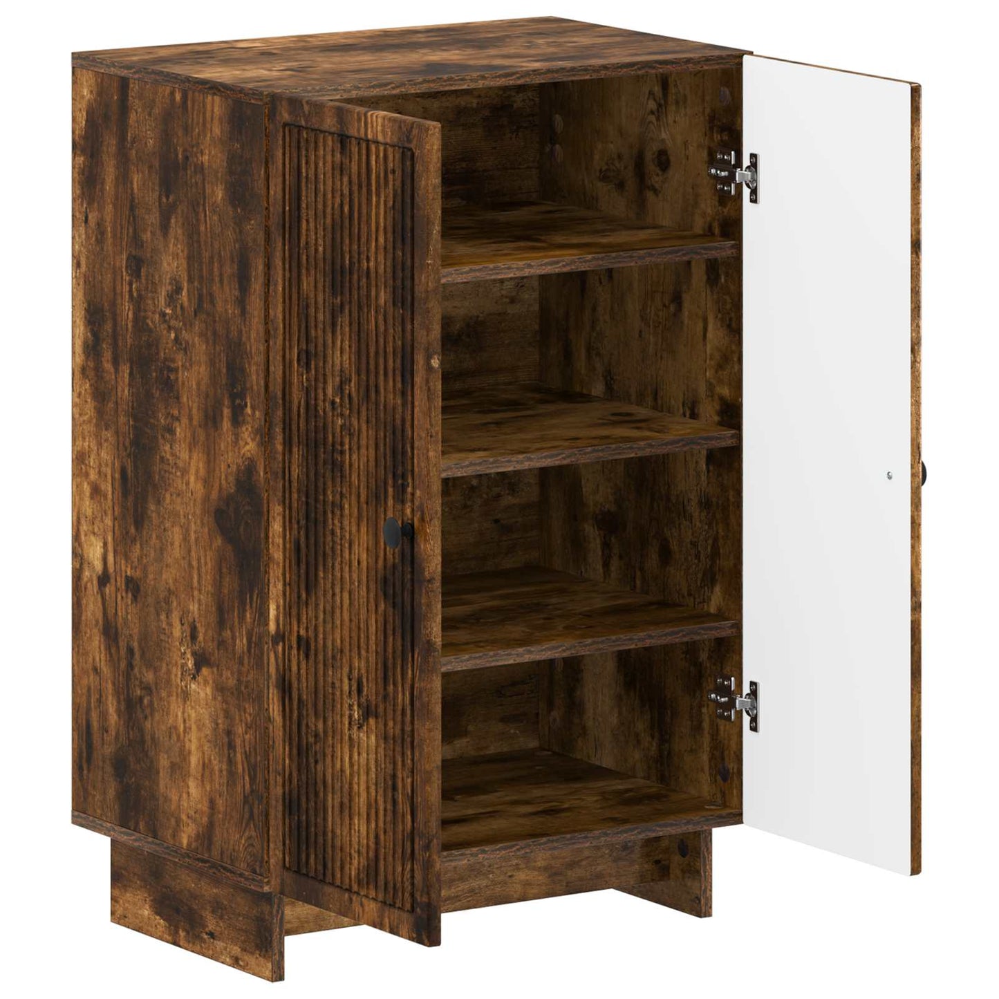 Shoe Cabinet EDE 59.5 x 39.5 x 90 cm Engineered Wood Smoked Oak