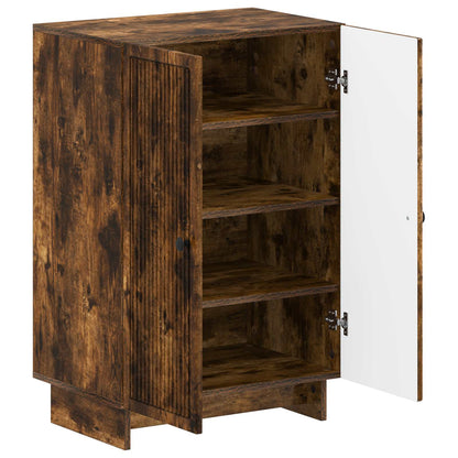 Shoe Cabinet EDE 59.5 x 39.5 x 90 cm Engineered Wood Smoked Oak