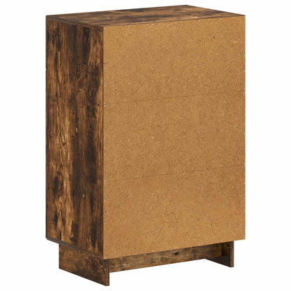 Shoe Cabinet EDE 59.5 x 39.5 x 90 cm Engineered Wood Smoked Oak