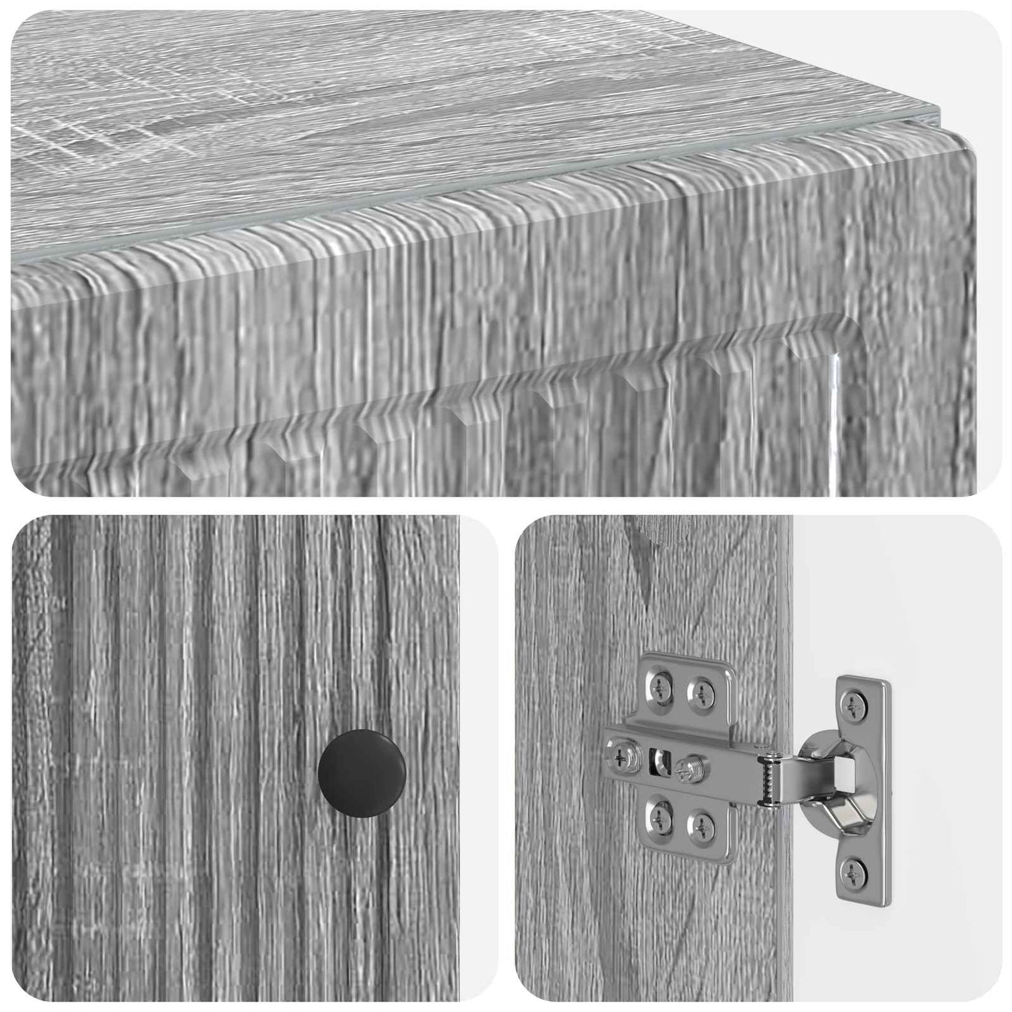 Shoe Cabinet EDE 59.5 x 39.5 x 90 cm Engineered Wood
