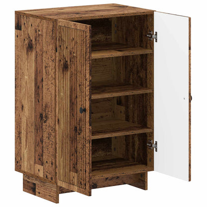 Shoe Cabinet EDE 59.5 x 39.5 x 90 cm Engineered Wood Old Wood