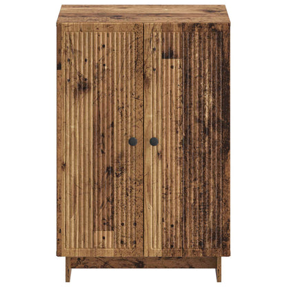 Shoe Cabinet EDE 59.5 x 39.5 x 90 cm Engineered Wood Old Wood