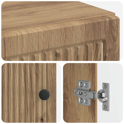 Shoe Cabinet EDE 59.5 x 39.5 x 90 cm Engineered Wood