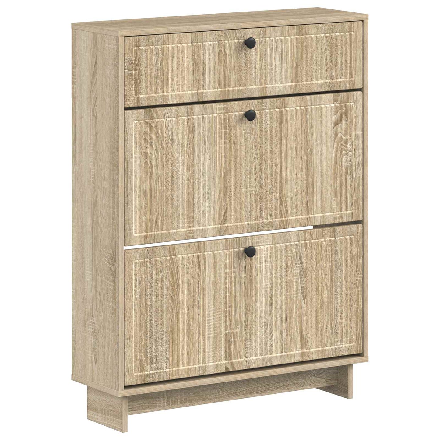 Shoe Cabinet EDE 78 x 24 x 103 cm Engineered Wood Sonoma Oak
