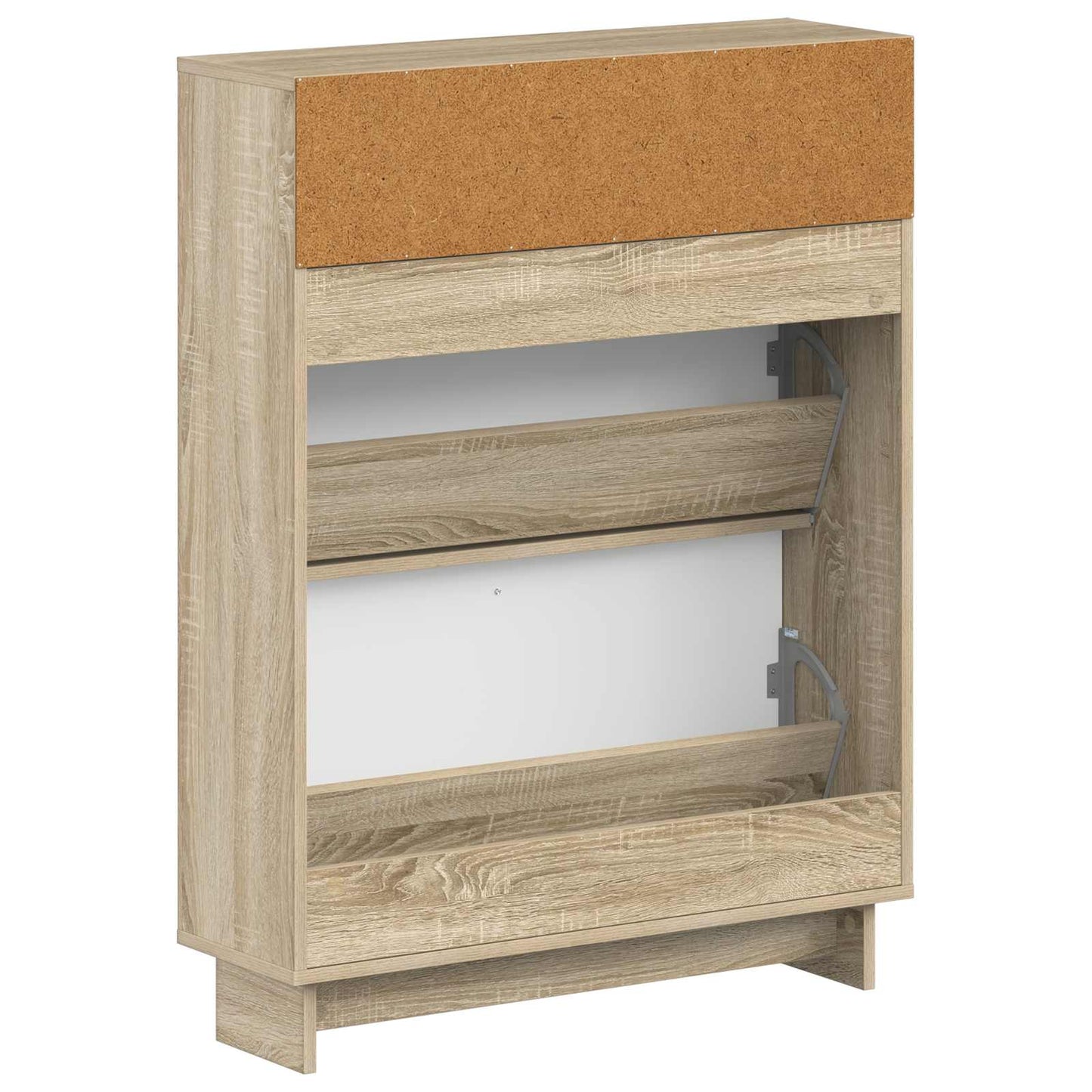 Shoe Cabinet EDE 78 x 24 x 103 cm Engineered Wood Sonoma Oak