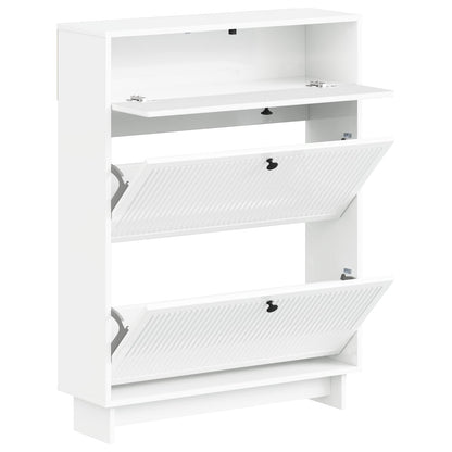Shoe Cabinet EDE 78 x 24 x 103 cm Engineered Wood