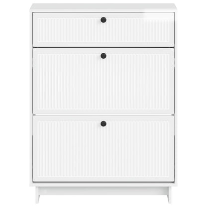 Shoe Cabinet EDE 78 x 24 x 103 cm Engineered Wood