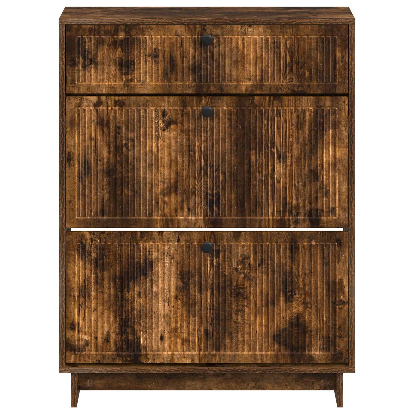 Shoe Cabinet EDE 78 x 24 x 103 cm Engineered Wood Smoked Oak