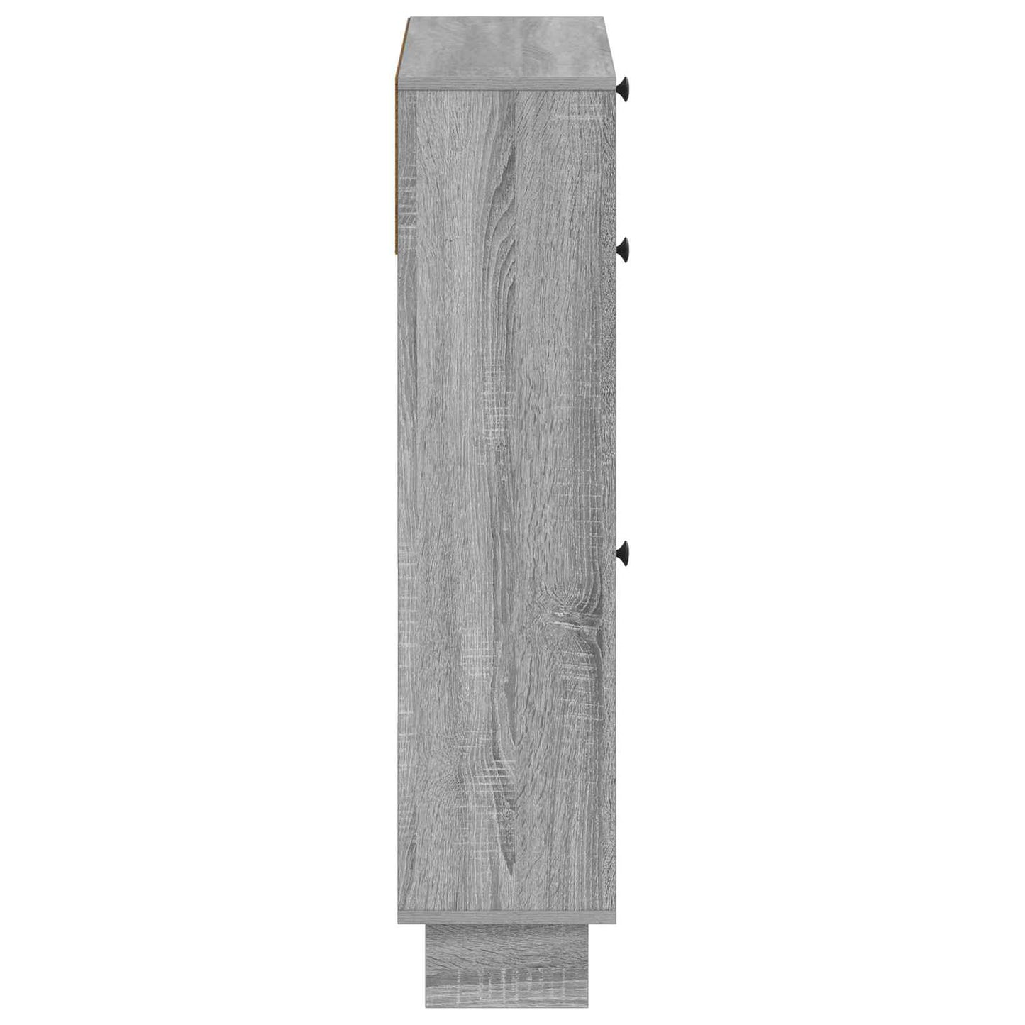 Shoe Cabinet EDE 78 x 24 x 103 cm Engineered Wood Grey Sonoma
