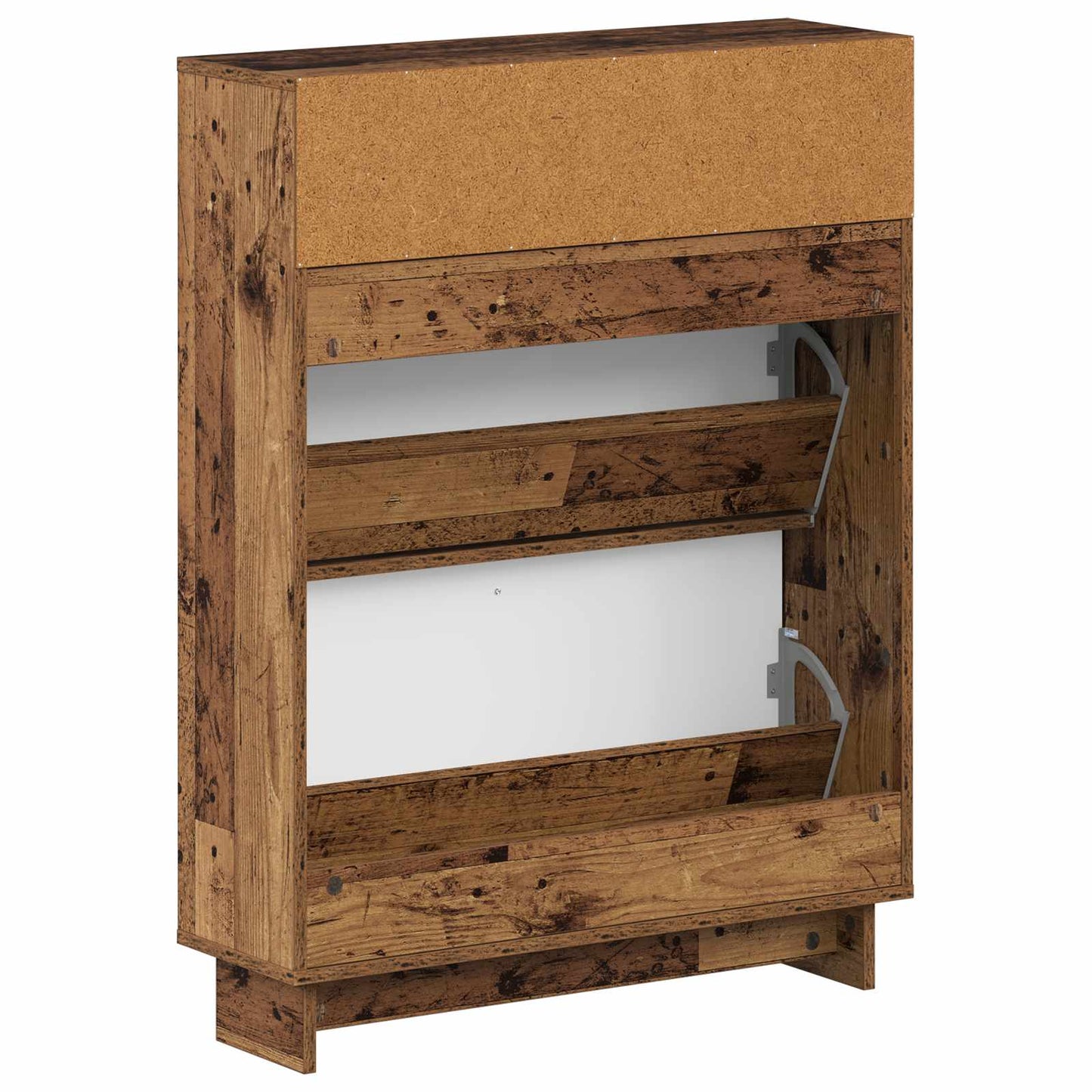 Shoe Cabinet EDE 78 x 24 x 103 cm Engineered Wood Old Wood