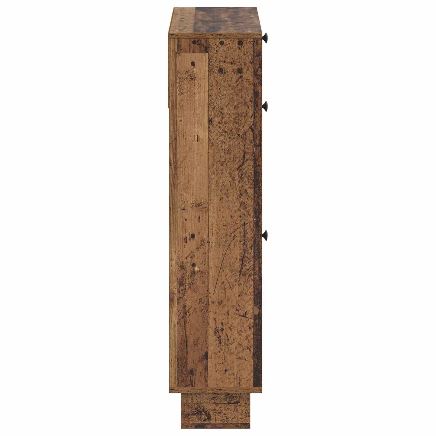 Shoe Cabinet EDE 78 x 24 x 103 cm Engineered Wood Old Wood