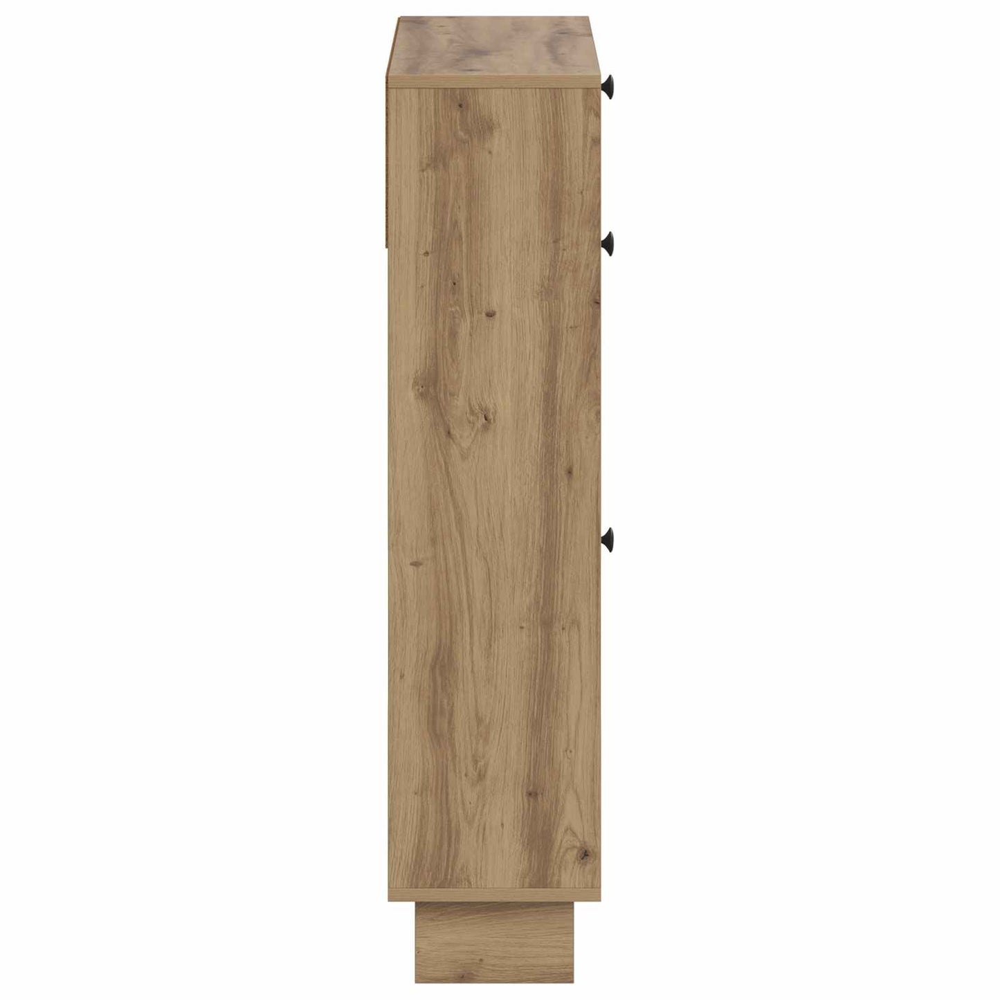 Shoe Cabinet EDE 78 x 24 x 103 cm Engineered Wood Artisan Oak