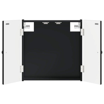 Dartboard Cabinet EDE Black 52.5 x 10.5 x 53.5 cm