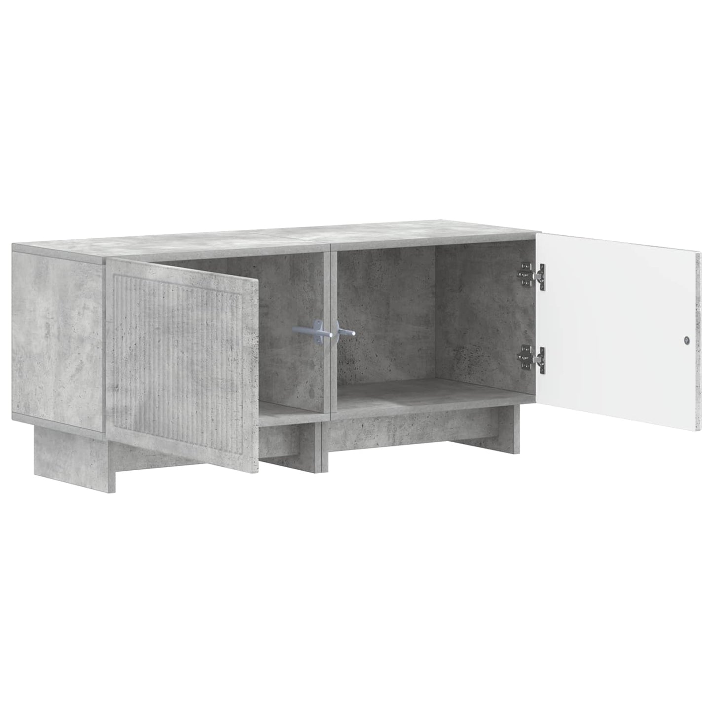 TV Cabinet Concrete Grey Engineered Wood