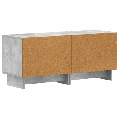 TV Cabinet Concrete Grey Engineered Wood