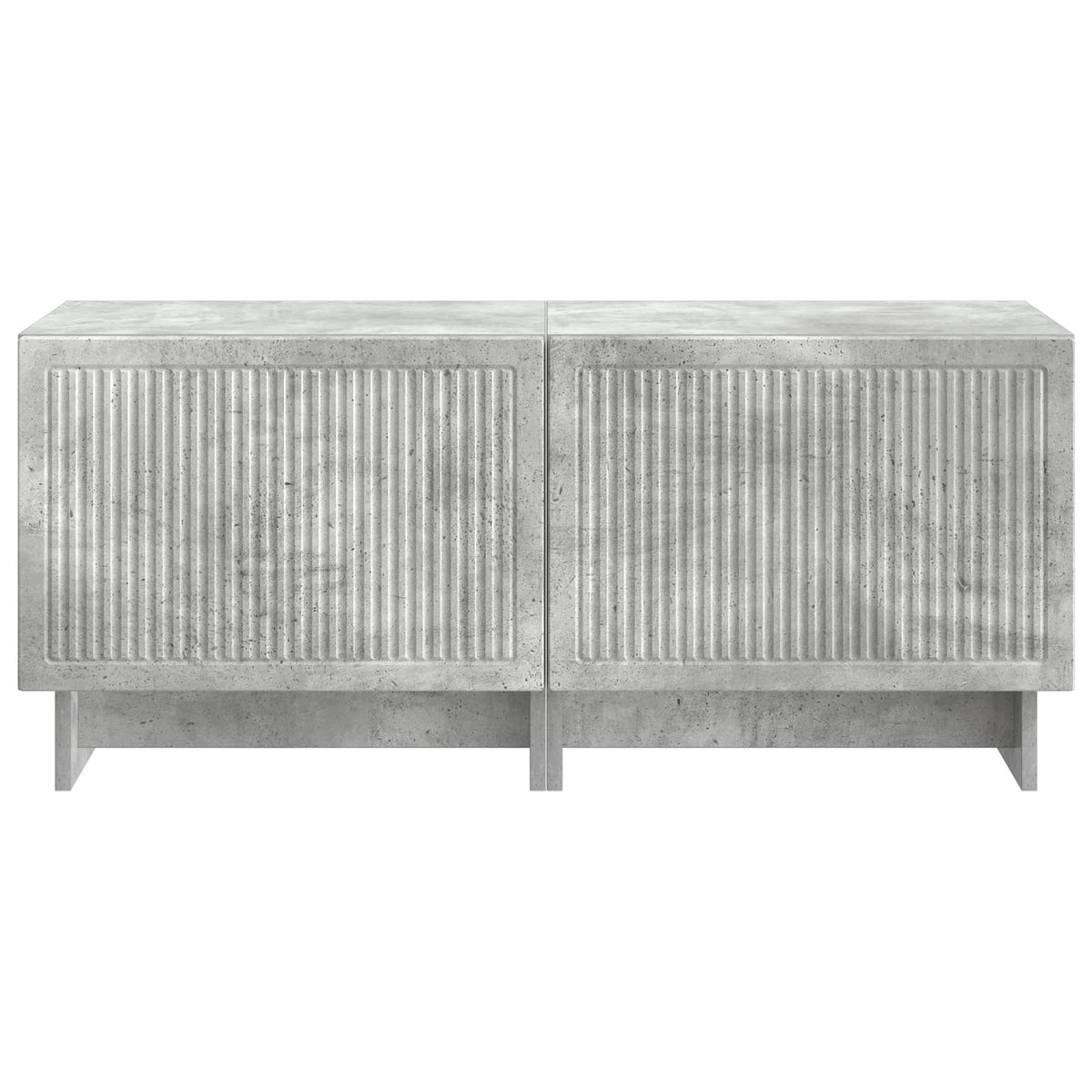 TV Cabinet Concrete Grey Engineered Wood