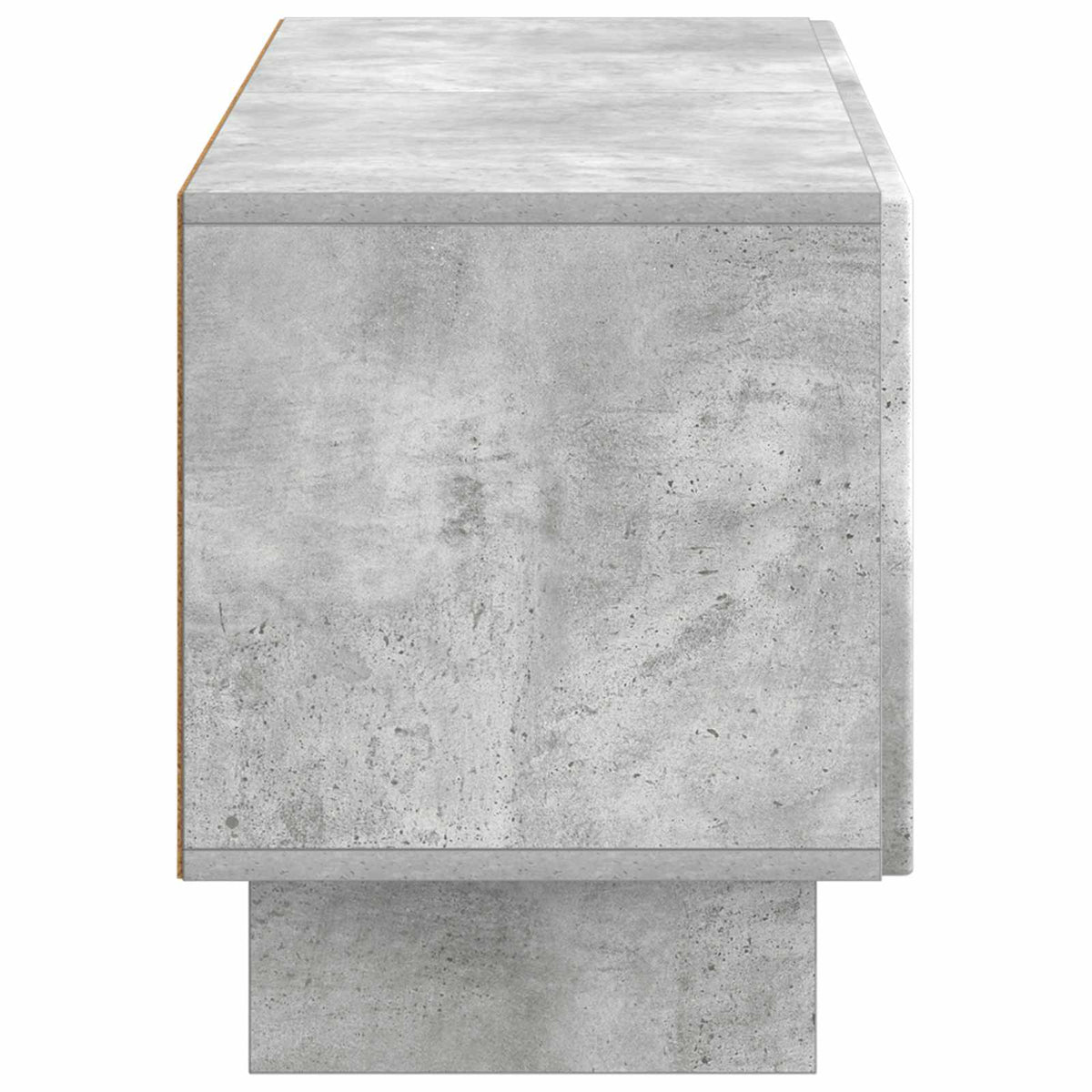 TV Cabinet Concrete Grey Engineered Wood