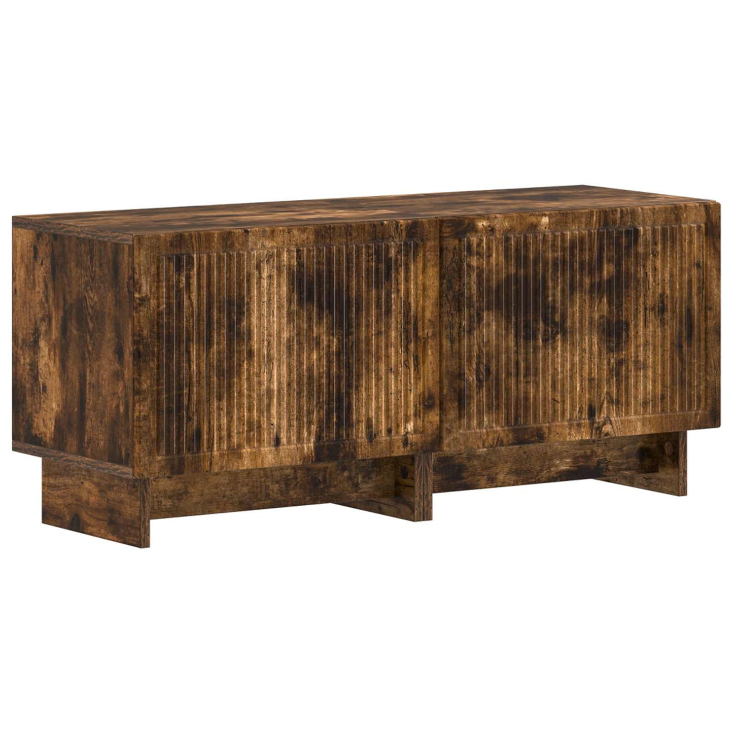 TV Cabinet Smoked Oak Engineered Wood