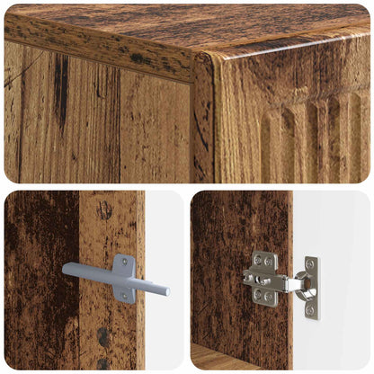 TV Cabinet Old Wood Engineered Wood