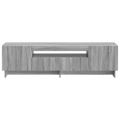 LED TV Cabinet Grey Sonoma Engineered Wood