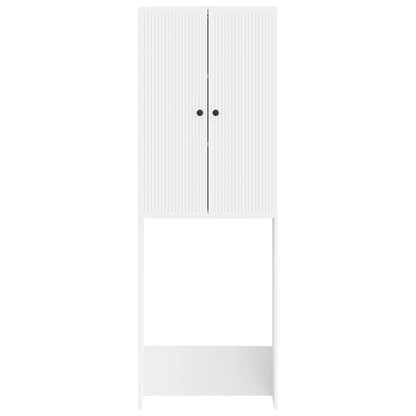 Toilet Cabinet EDE White 66 x 25.5 x 190 cm Engineered Wood