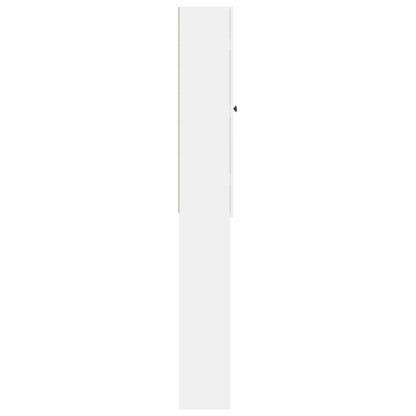 Toilet Cabinet EDE White 66 x 25.5 x 190 cm Engineered Wood