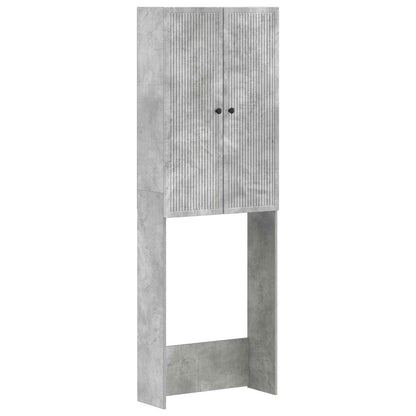 Toilet Cabinet EDE Concrete Grey 66 x 25.5 x 190 cm