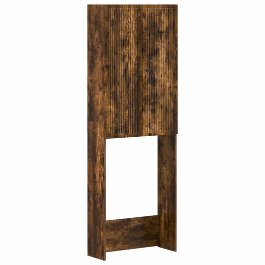 Toilet Cabinet EDE Smoked Oak 66 x 25.5 x 190 cm