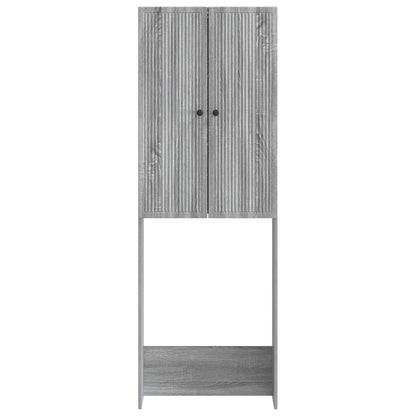 Toilet Cabinet EDE Grey Sonoma 66 x 25.5 x 190 cm