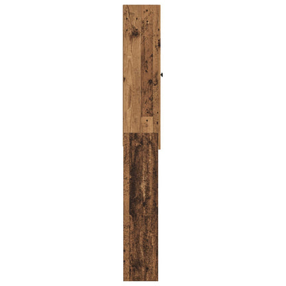 Toilet Cabinet EDE Old Wood 66 x 25.5 x 190 cm Engineered Wood