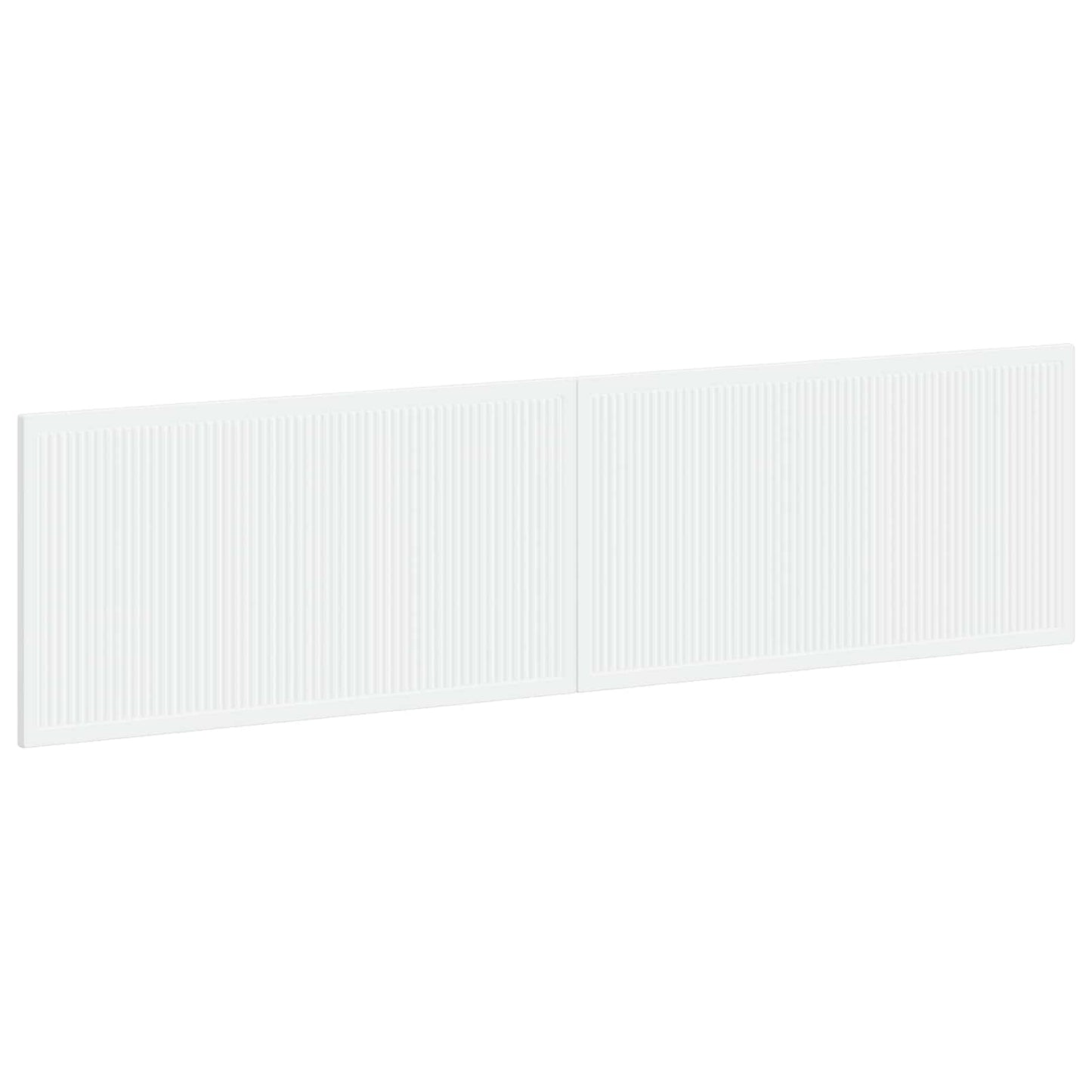 Wall-Mounted Headboard EDE White Engineered Wood