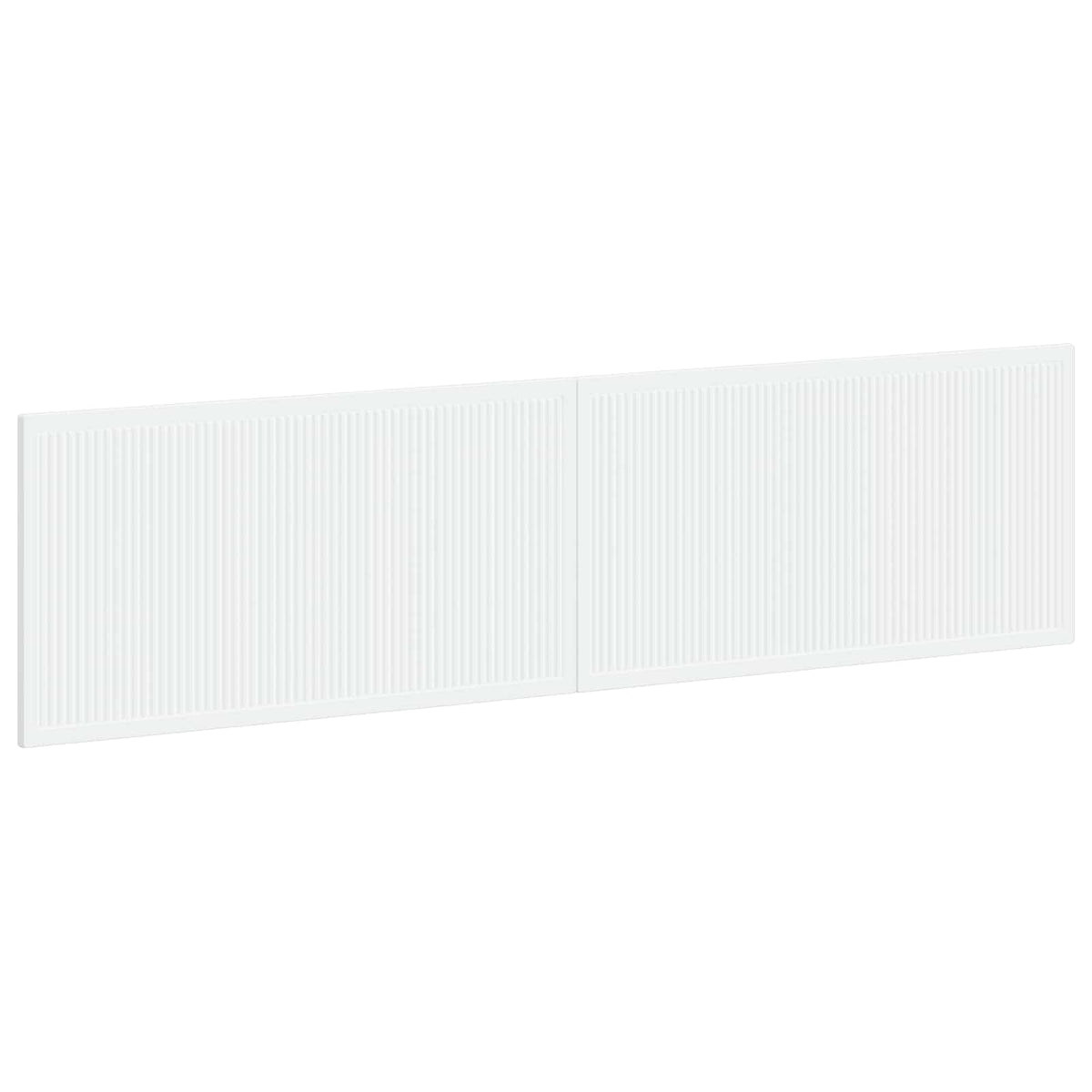 Wall-Mounted Headboard EDE White Engineered Wood