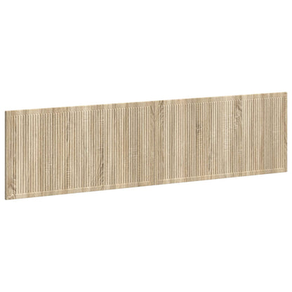 Wall-Mounted Headboard EDE Sonoma Oak Engineered Wood