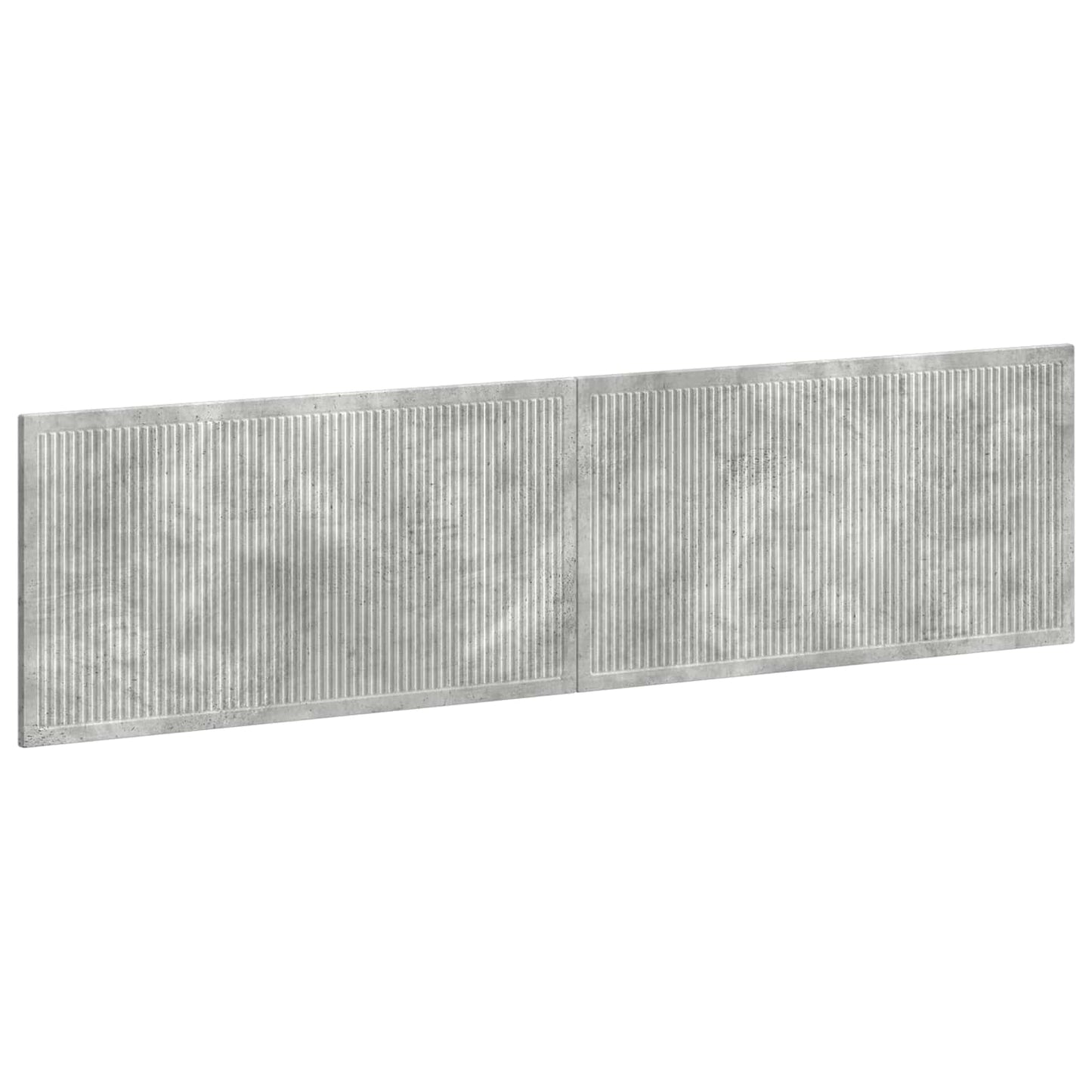 Wall-Mounted Headboard EDE Concrete Grey Engineered Wood