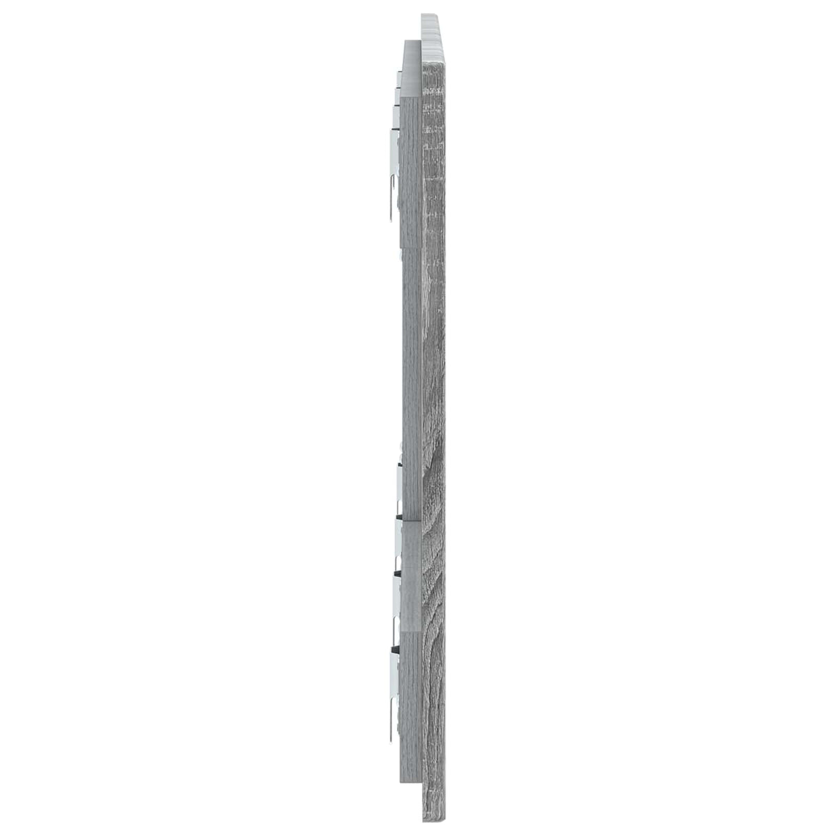 Wall-Mounted Headboard EDE Grey Sonoma Engineered Wood