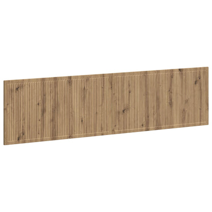 Wall-Mounted Headboard EDE Artisan Oak Engineered Wood