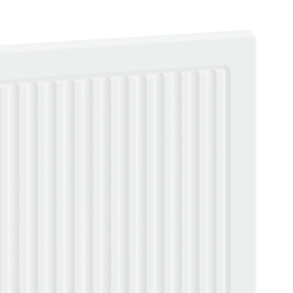 Wall-Mounted Headboard EDE White Engineered Wood