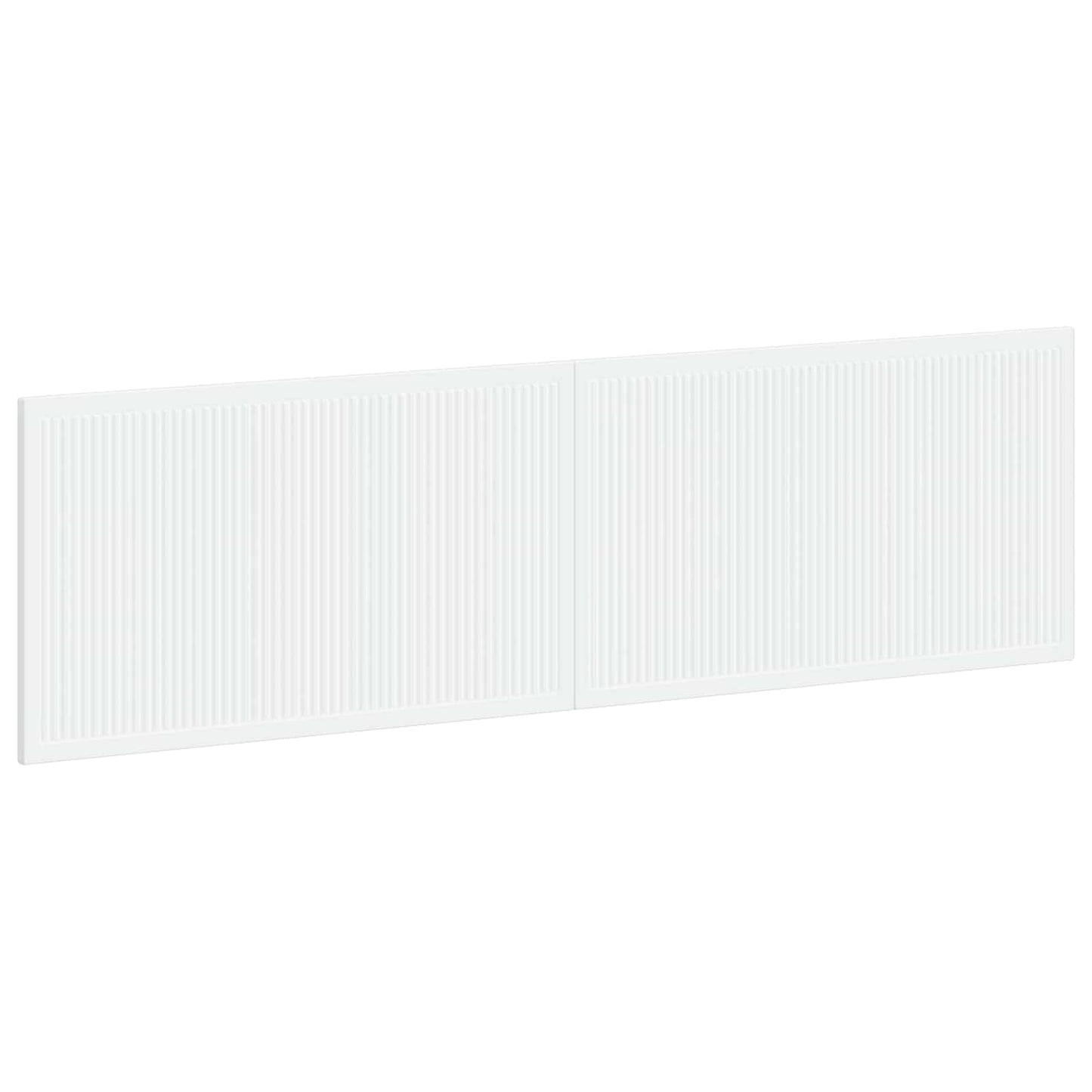 Wall-Mounted Headboard EDE White Engineered Wood
