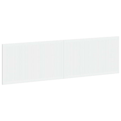 Wall-Mounted Headboard EDE White Engineered Wood