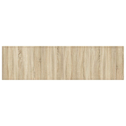 Wall-Mounted Headboard EDE Sonoma Oak Engineered Wood